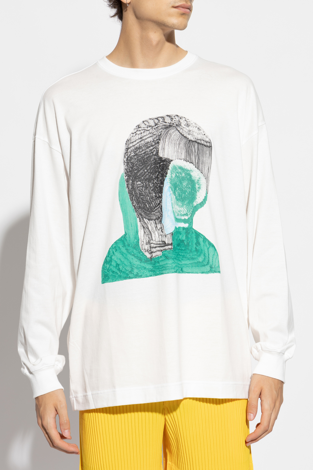 Homme Plissé Issey Miyake Long Sleeve T-shirt | Men's